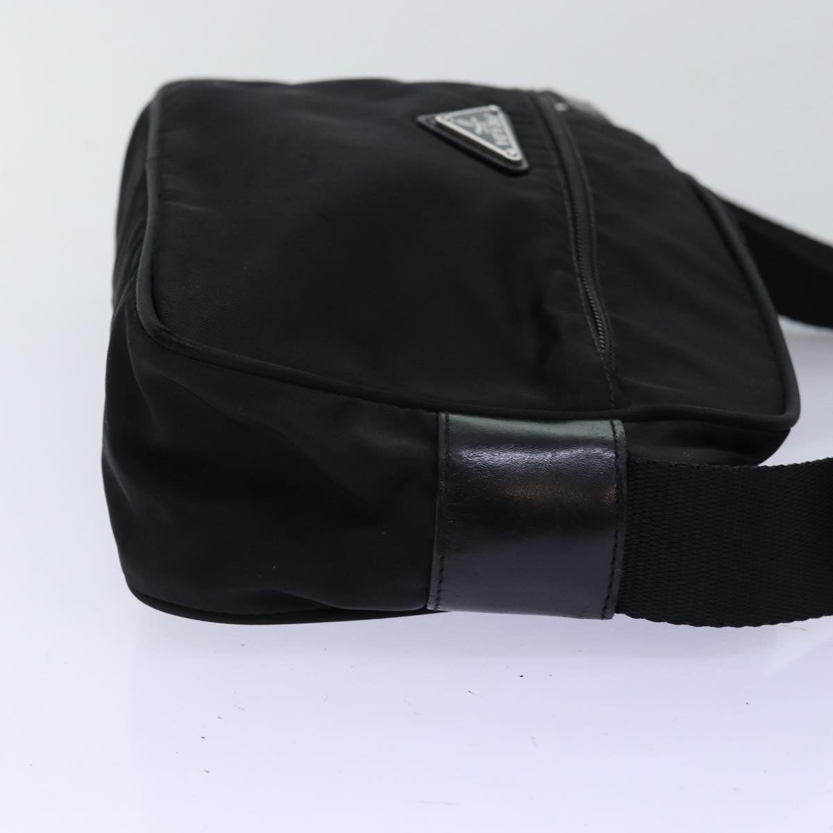 PRADA Shoulder Bag Nylon Black yk12183