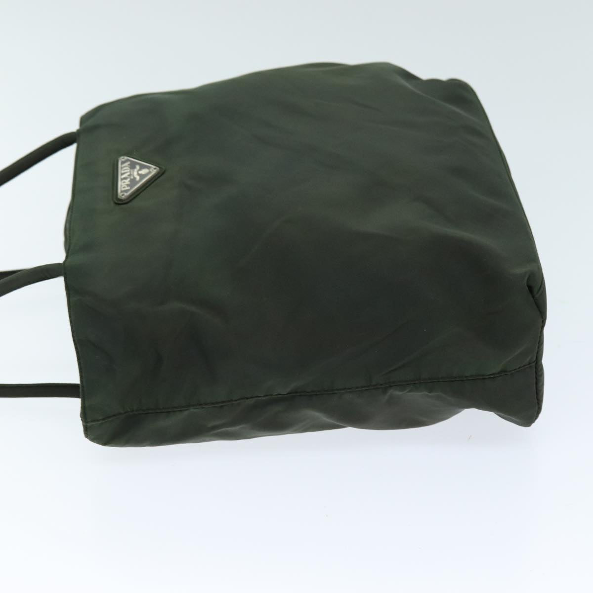 PRADA Shoulder Bag Nylon Khaki yk12281
