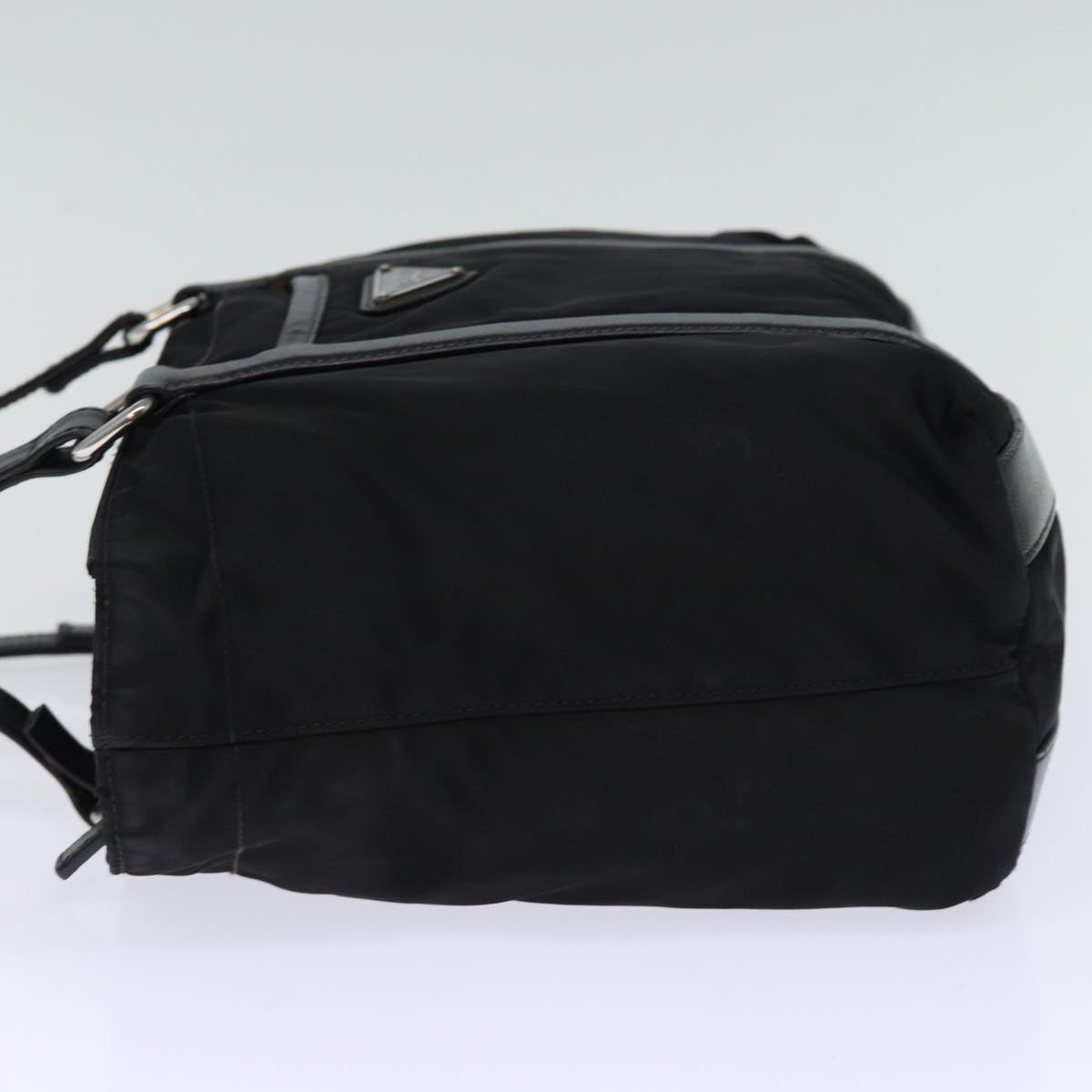 PRADA Hand Bag Nylon Black yk12366