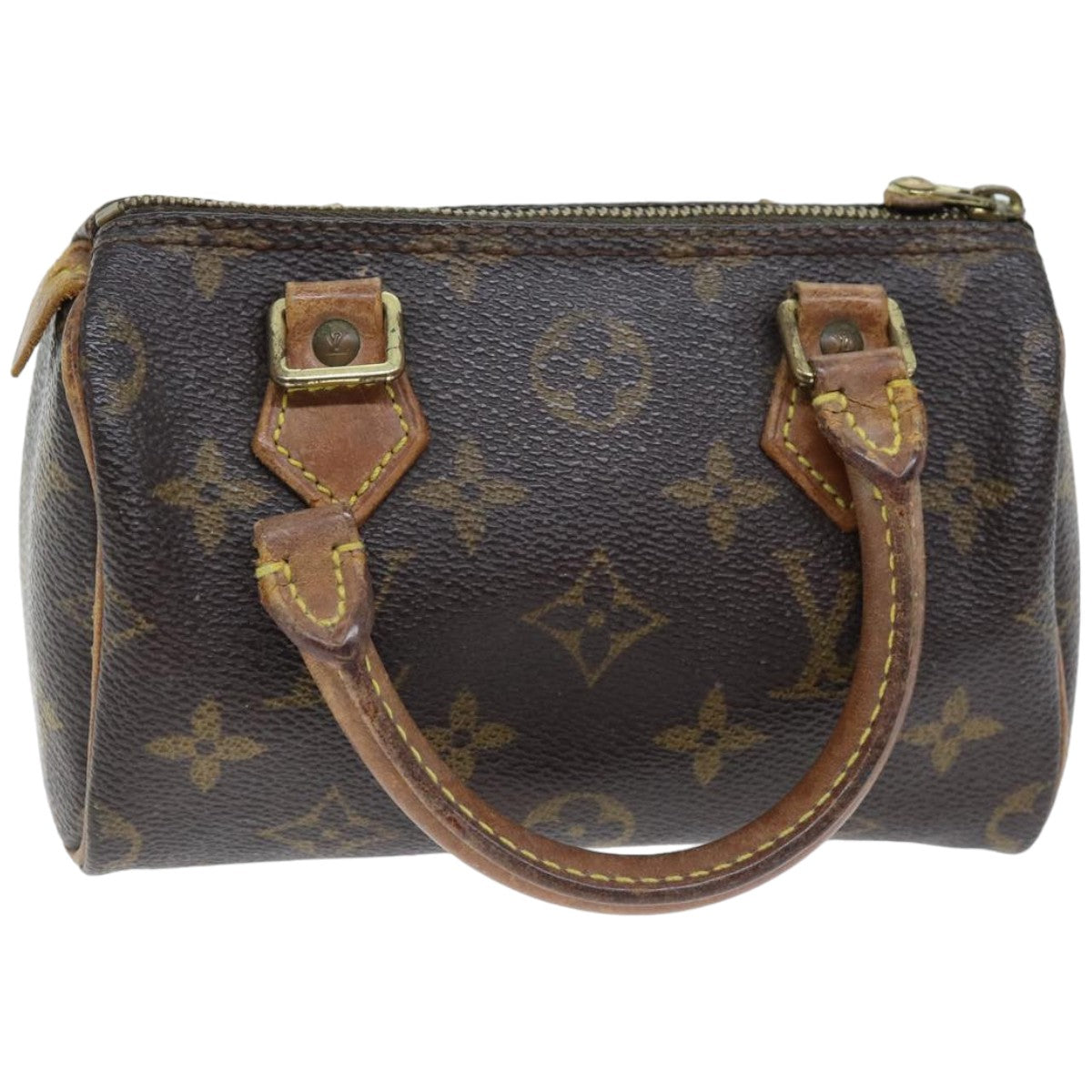 LOUIS VUITTON Monogram Mini Speedy Hand Bag M41534 LV yk12427