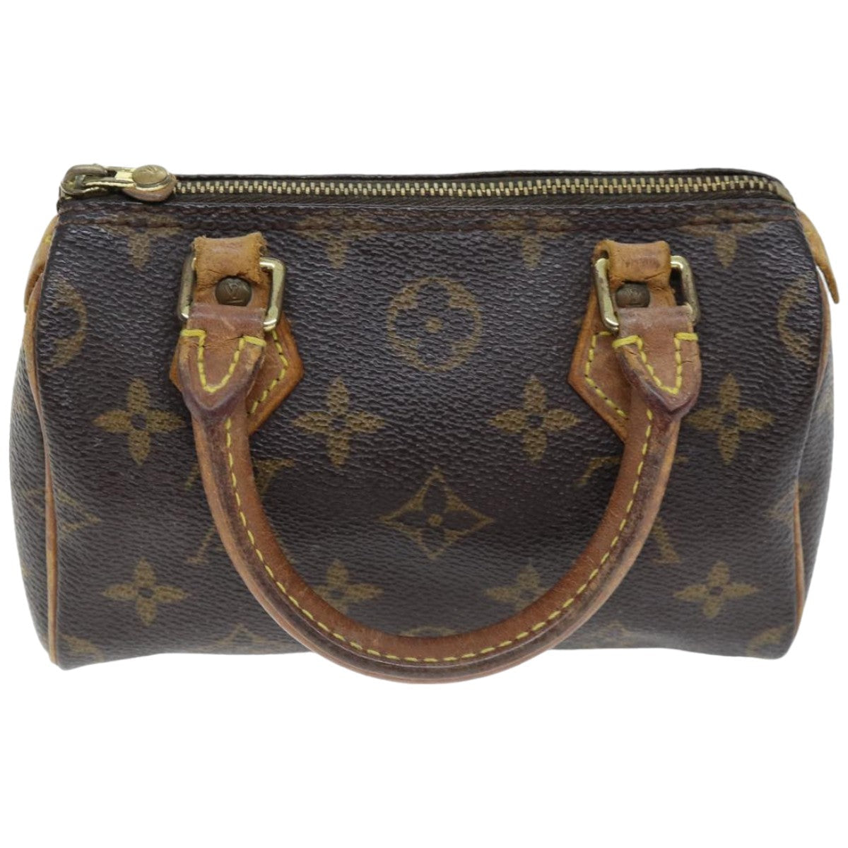LOUIS VUITTON Monogram Mini Speedy Hand Bag M41534 LV yk12427