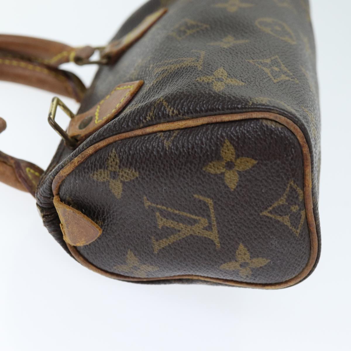 LOUIS VUITTON Monogram Mini Speedy Hand Bag M41534 LV yk12427