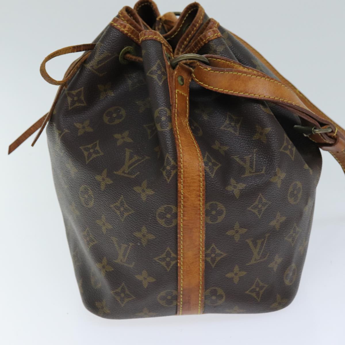 LOUIS VUITTON Monogram Petit Noe Shoulder Bag M42226 LV yk12448