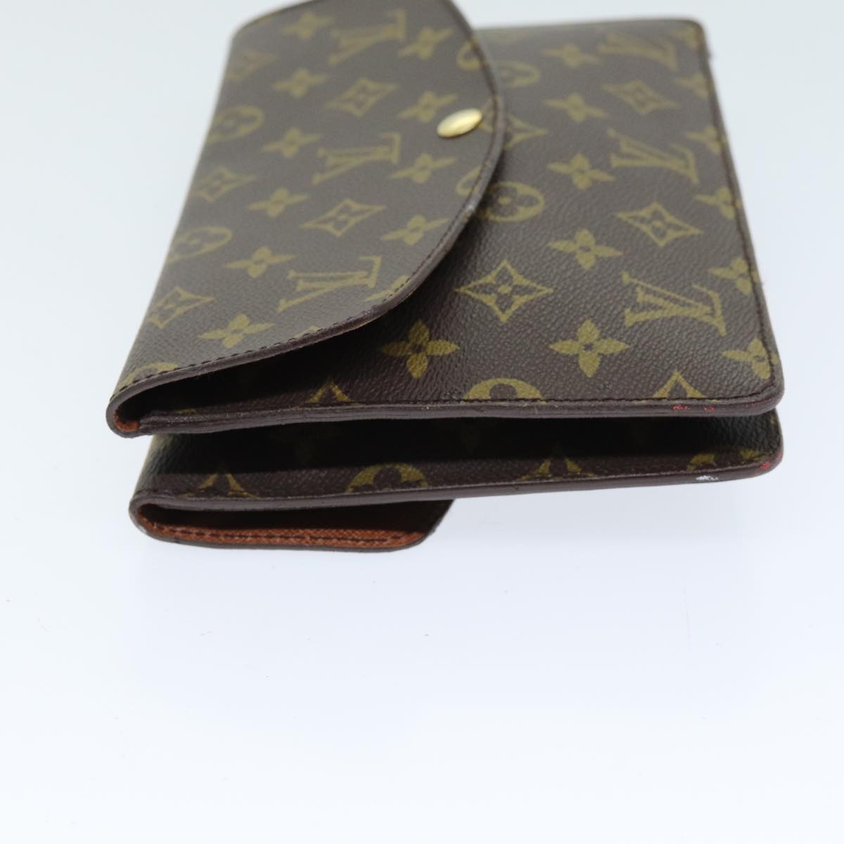 LOUIS VUITTON Monogram Double Rabat Shoulder Bag M51815 LV yk12453