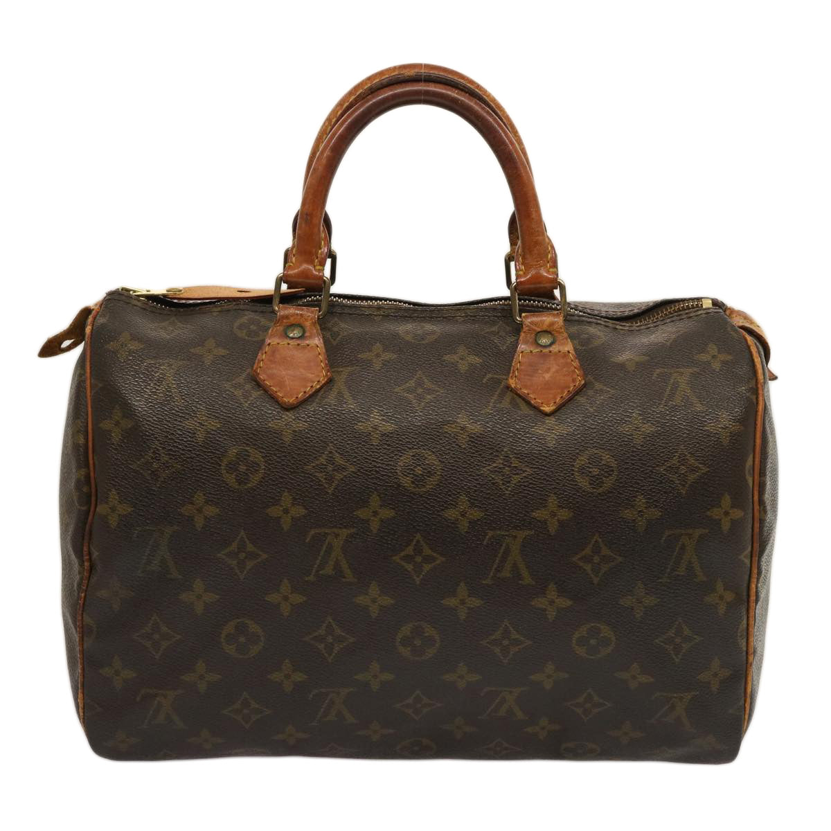 LOUIS VUITTON Monogram Speedy 30 Hand Bag M41526 LV yk12498