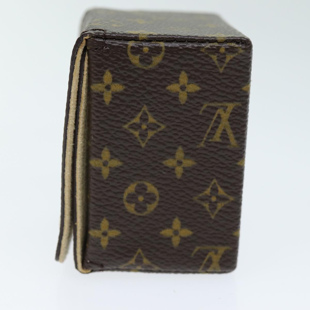 LOUIS VUITTON Monogram Jewelry Case Jewelry Box LV yk12510A