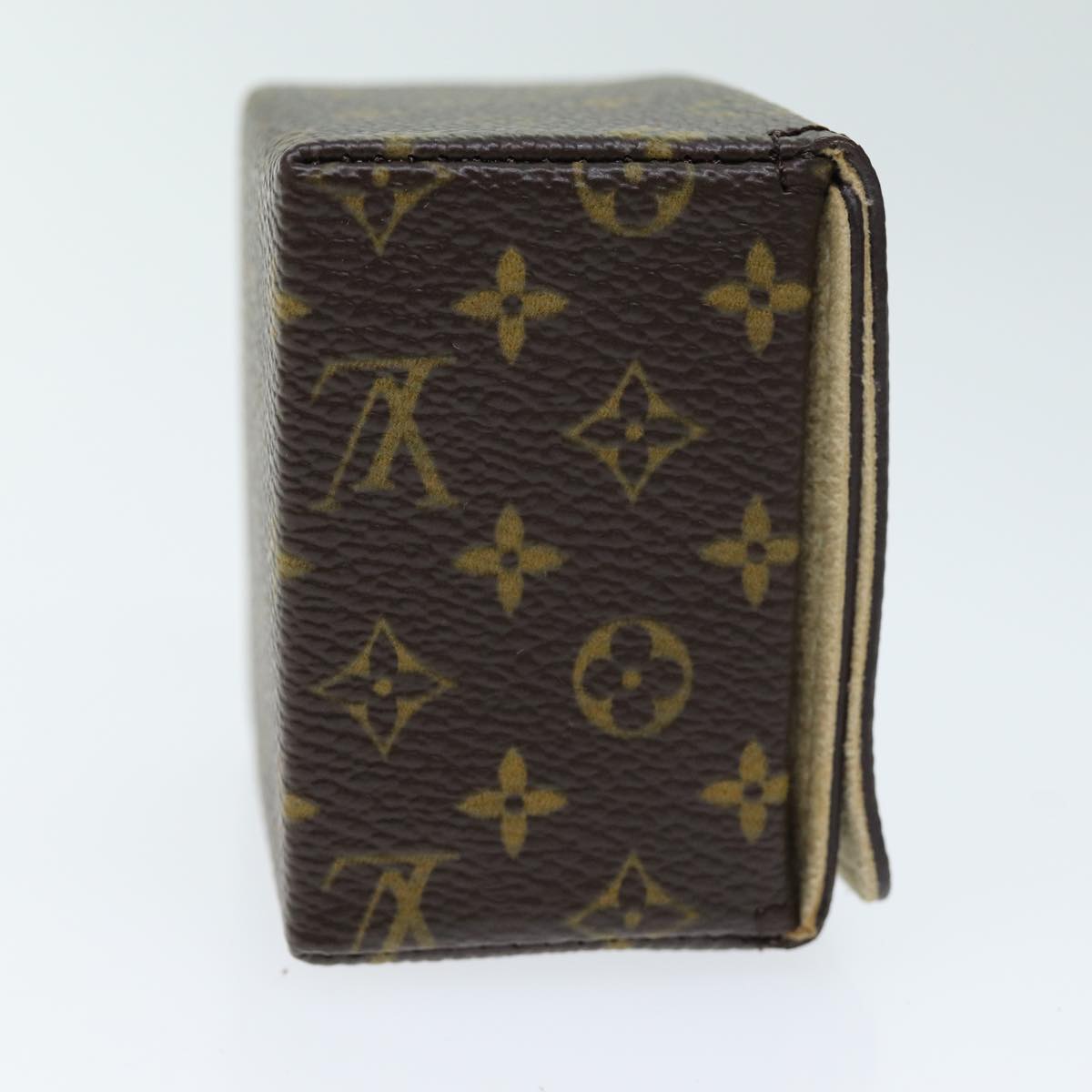 LOUIS VUITTON Monogram Jewelry Case Jewelry Box LV yk12510A
