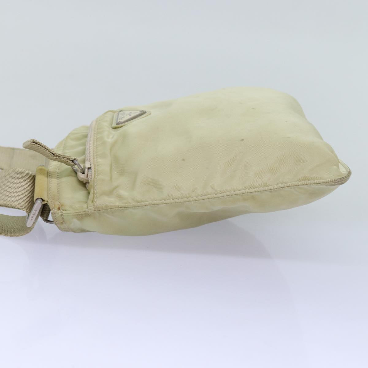 PRADA Shoulder Bag Nylon Beige yk12571