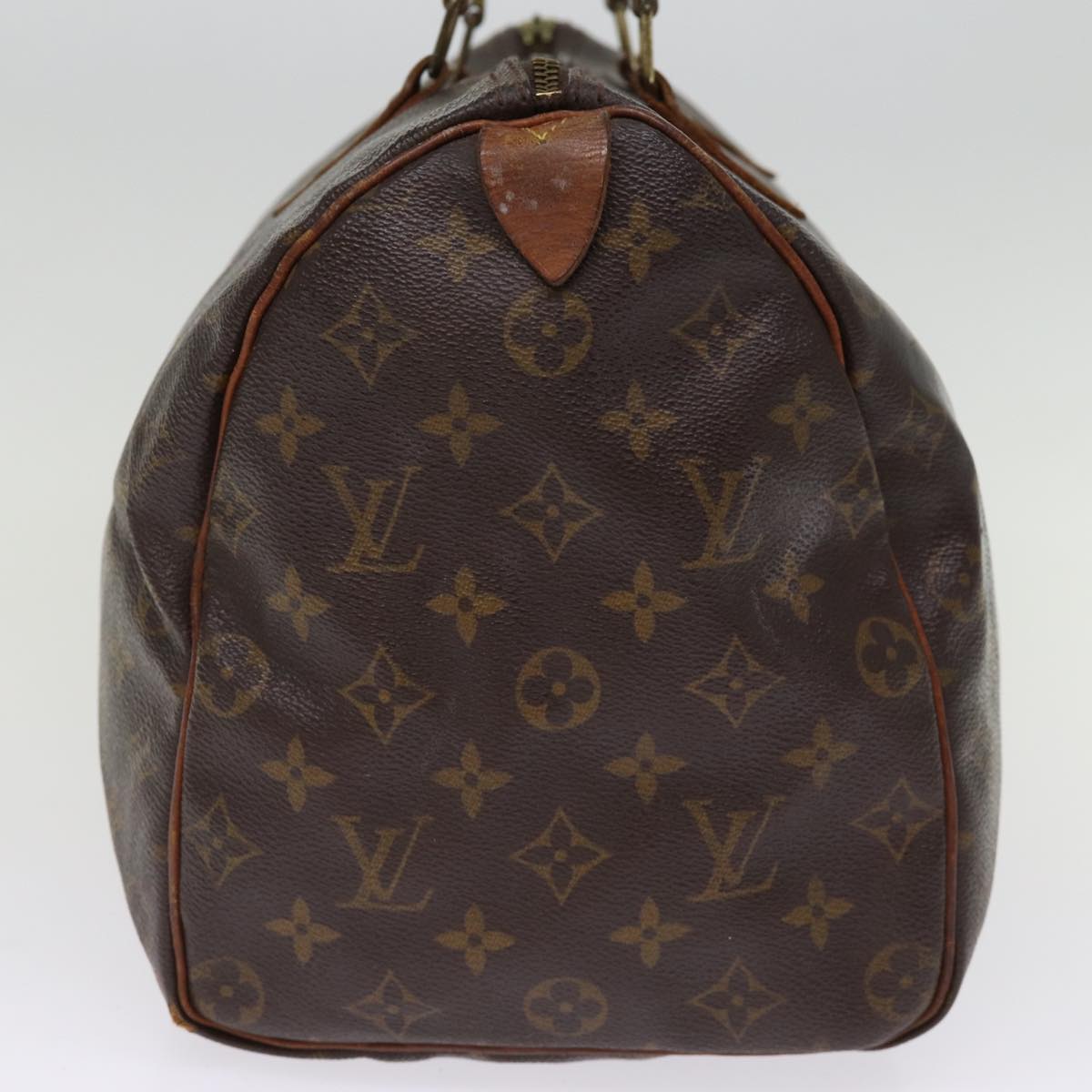 LOUIS VUITTON Monogram Speedy 35 Hand Bag M41524 LV yk12667