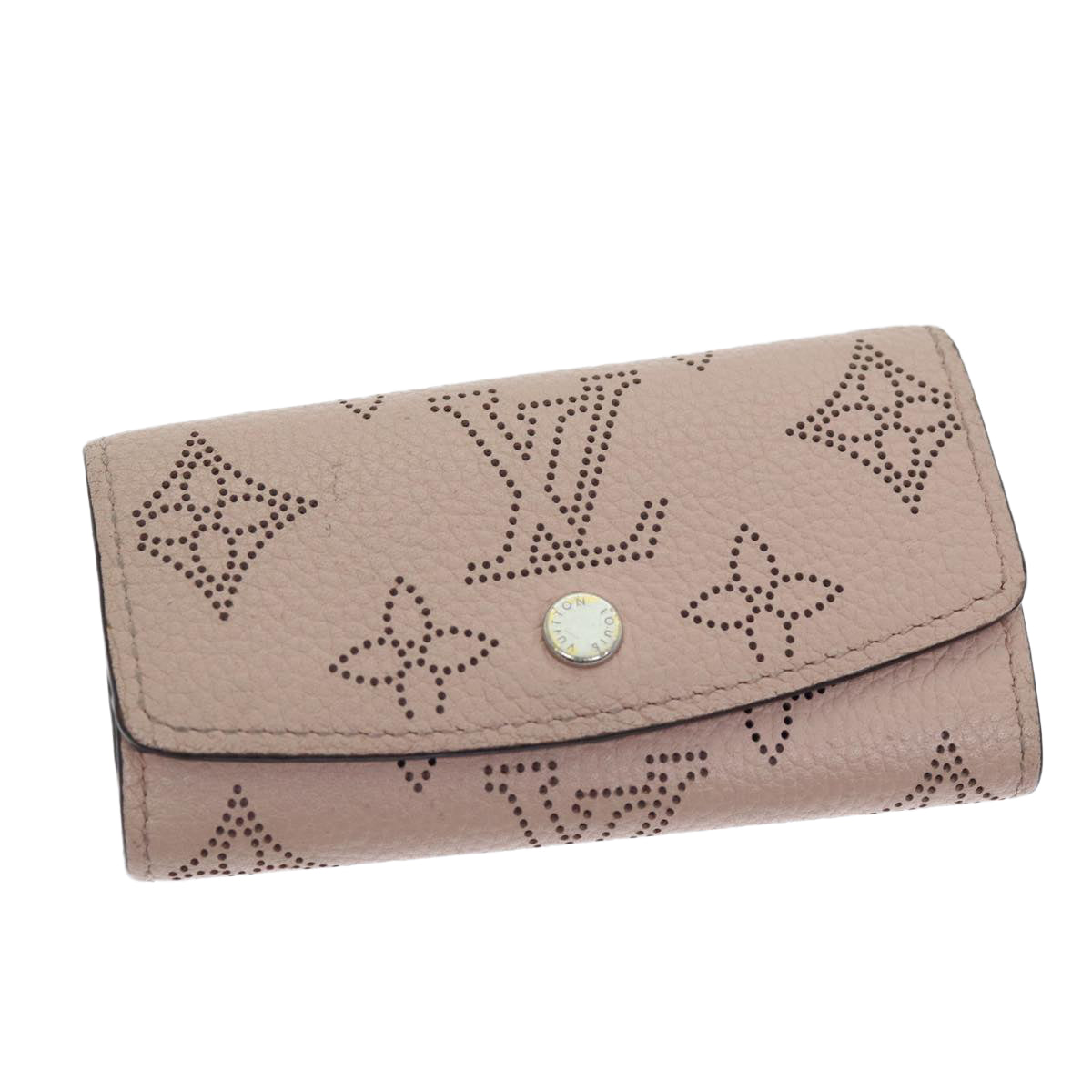 LOUIS VUITTON Mahina Multicles 4 Key Case Pink M82760 LV yk12695