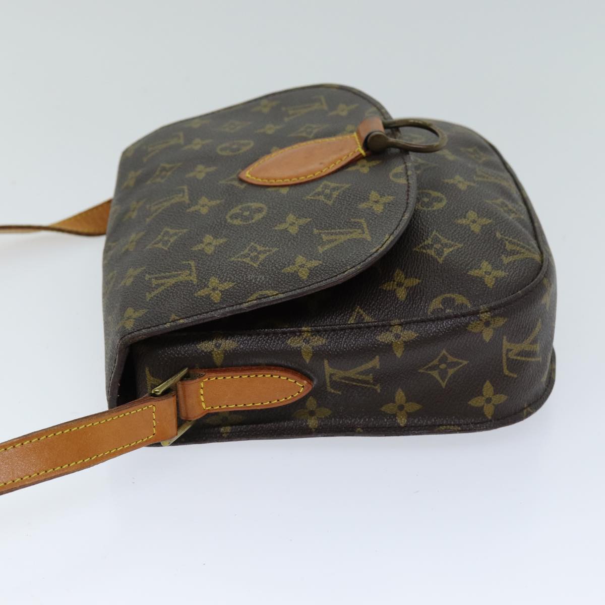 LOUIS VUITTON Monogram Saint Cloud GM Shoulder Bag M51242 LV yk12705
