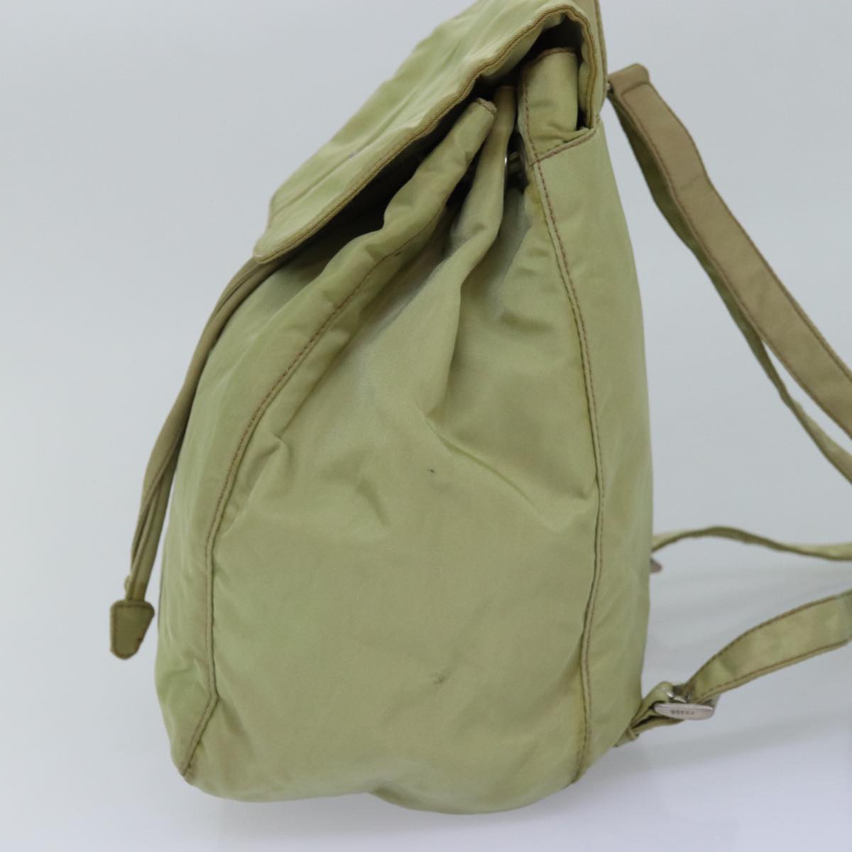 PRADA Backpack Nylon Beige yk12997