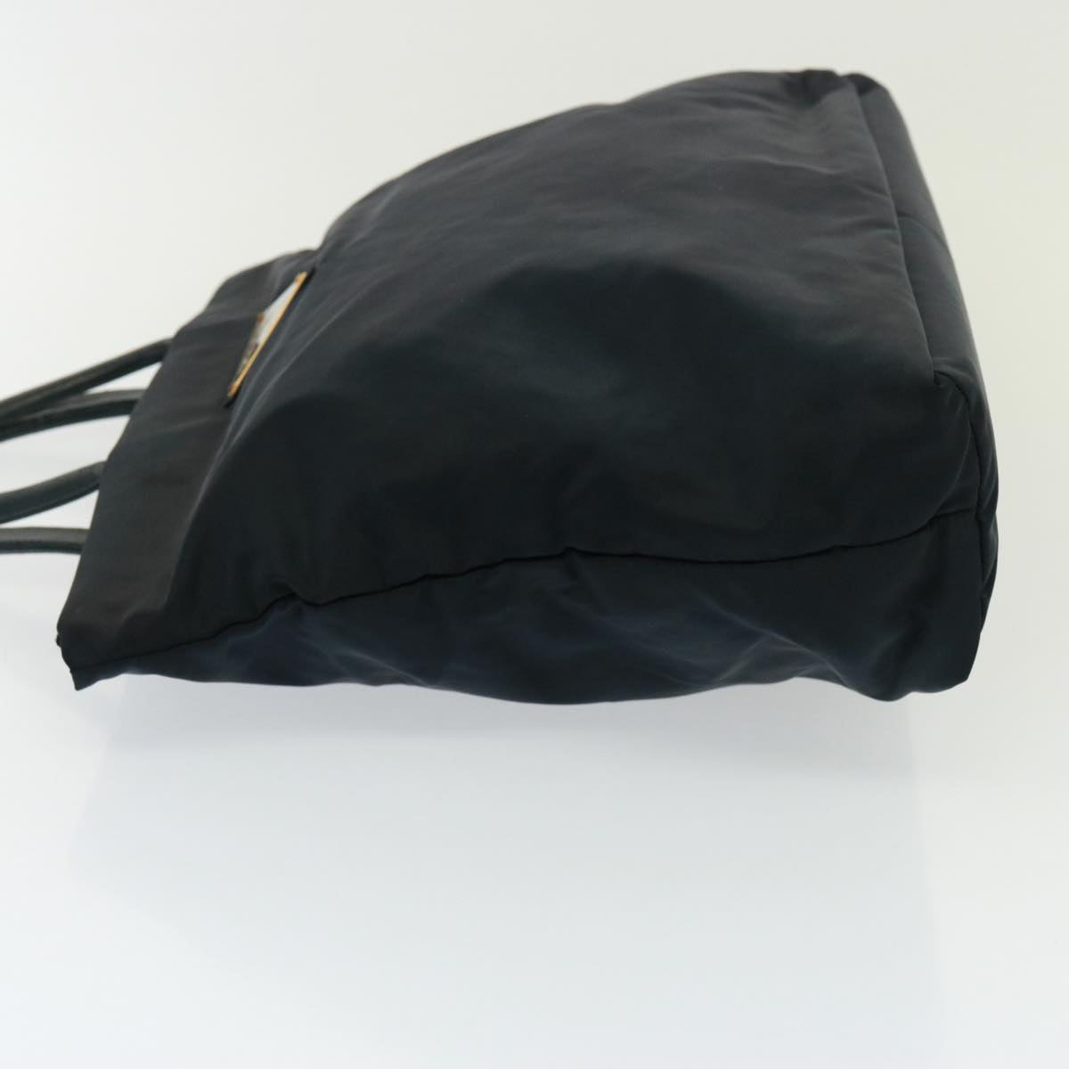 PRADA Hand Bag Nylon Navy yk13223