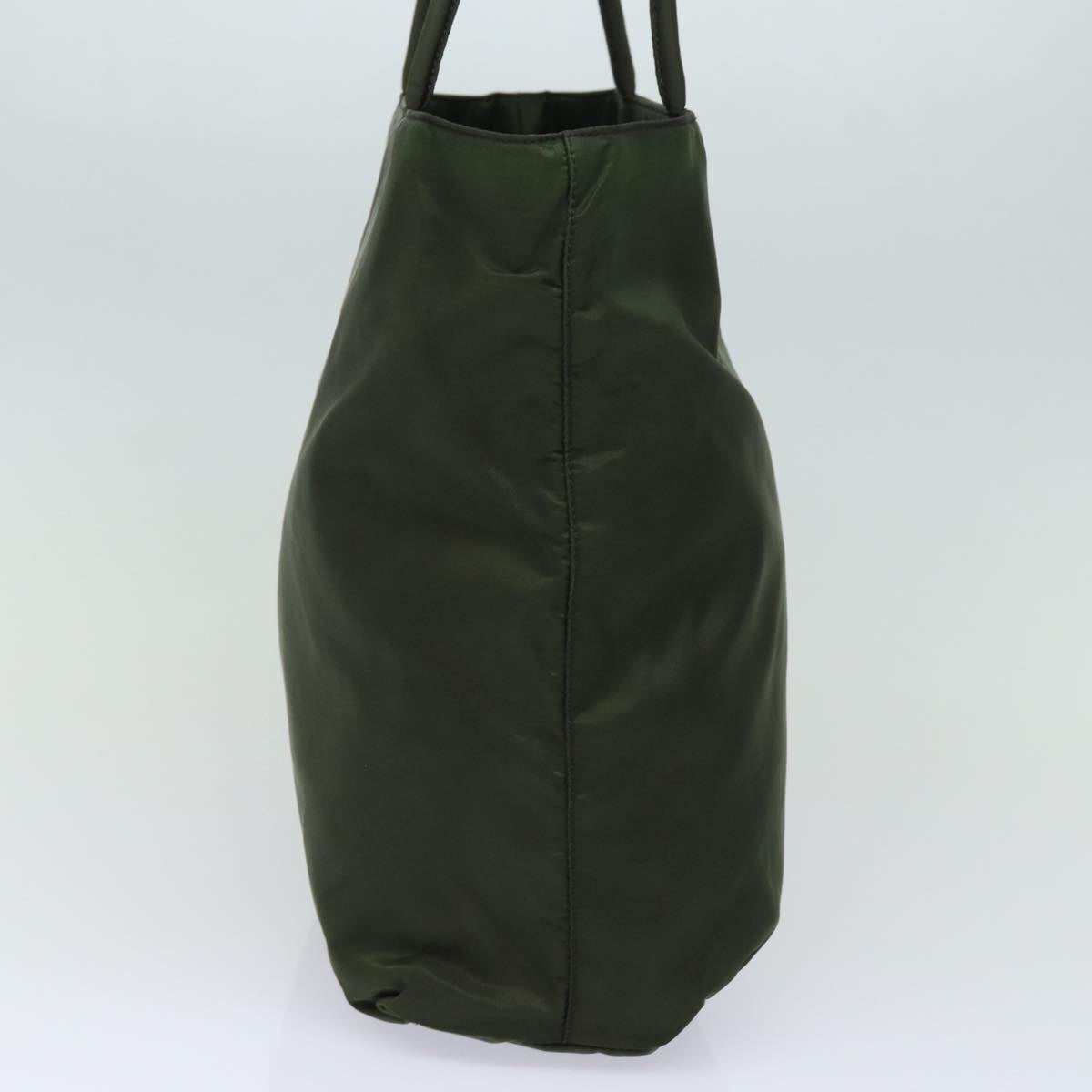 PRADA Tote Bag Nylon Khaki yk13262