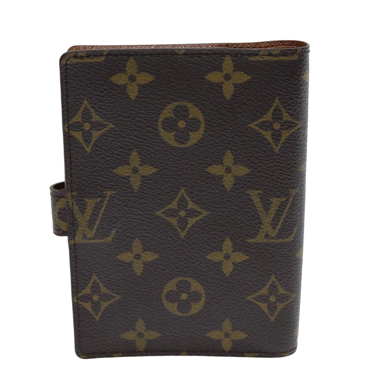 LOUIS VUITTON Monogram Agenda PM Day Planner Cover R20005 LV yk13522