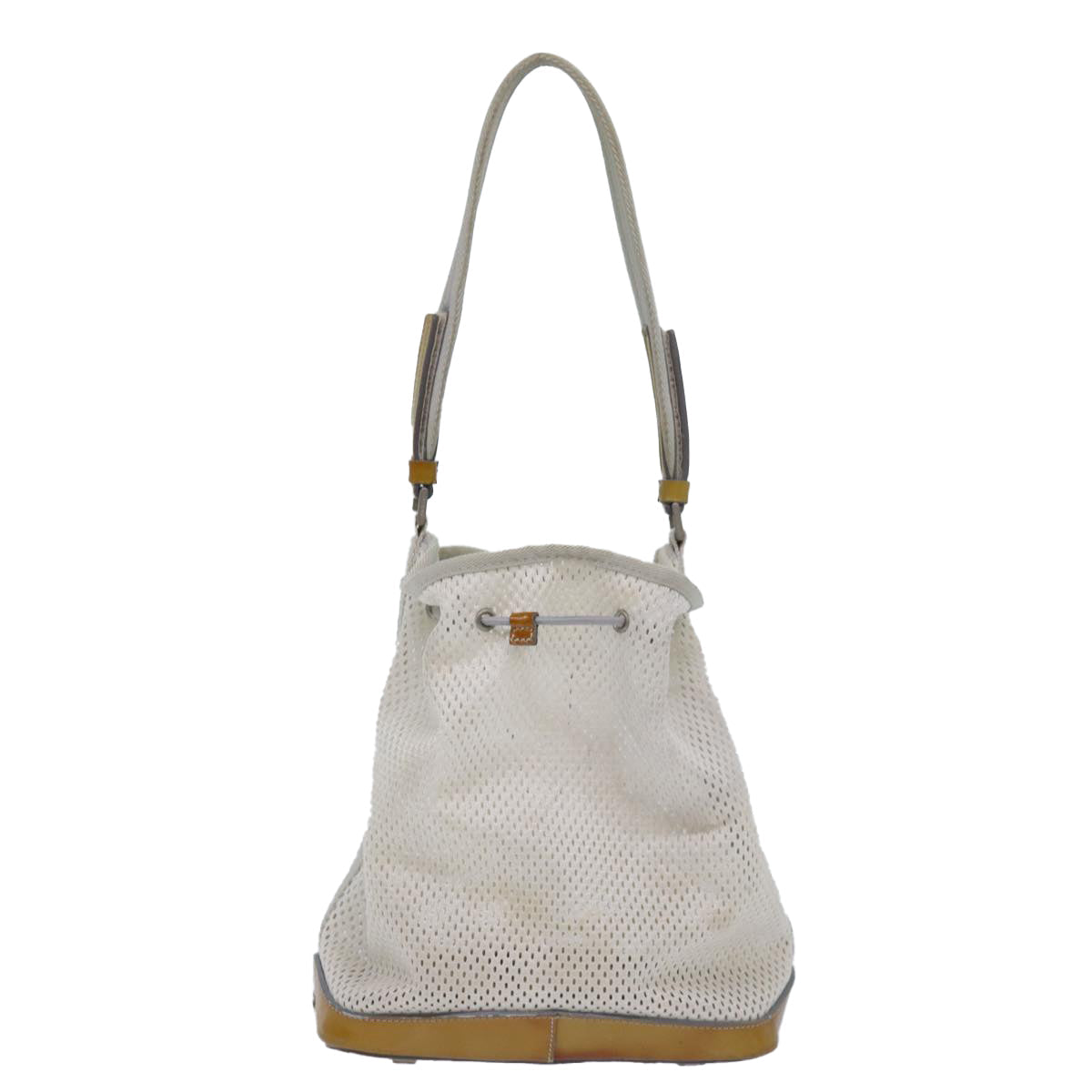 PRADA Sports Shoulder Bag Nylon White yk13593