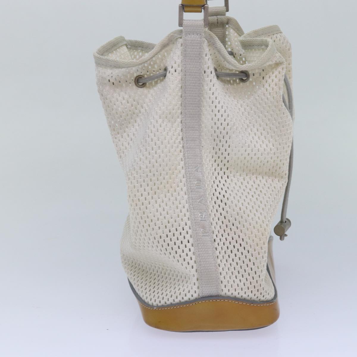 PRADA Sports Shoulder Bag Nylon White yk13593