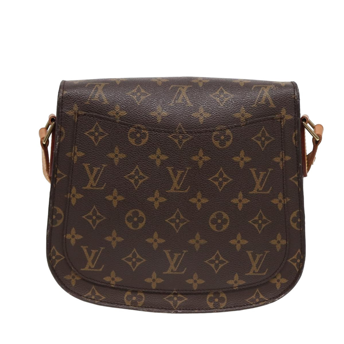 LOUIS VUITTON Monogram Saint Cloud GM Shoulder Bag M51242 LV yk13842