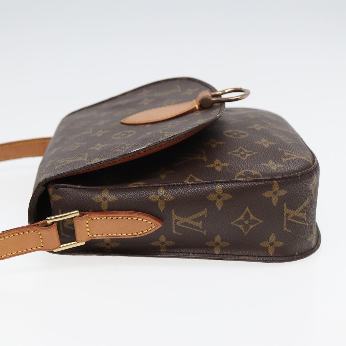 LOUIS VUITTON Monogram Saint Cloud GM Shoulder Bag M51242 LV yk13842