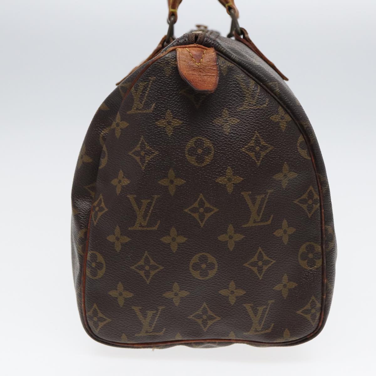 LOUIS VUITTON Monogram Speedy 30 Hand Bag M41526 LV yk13855