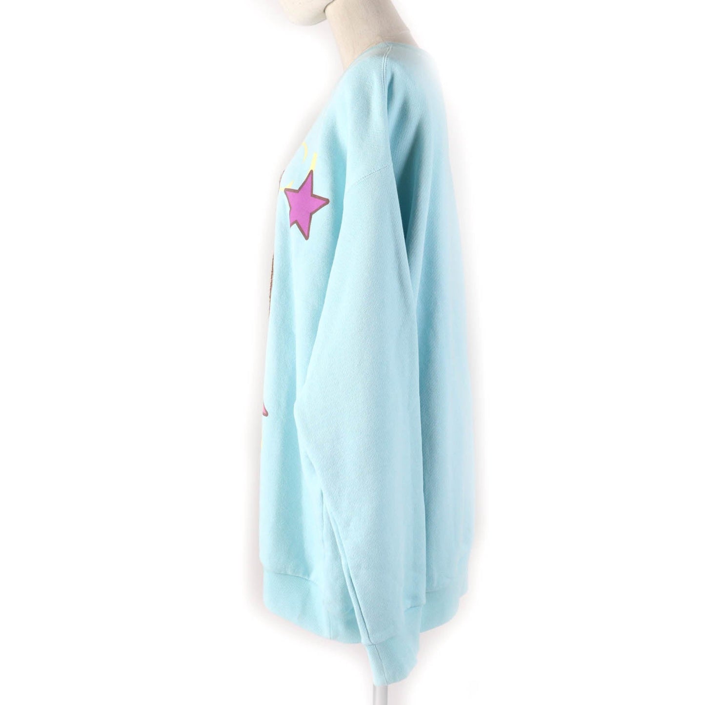 GUCCI Bananya Sequin Sweatshirt Light Blue XL
