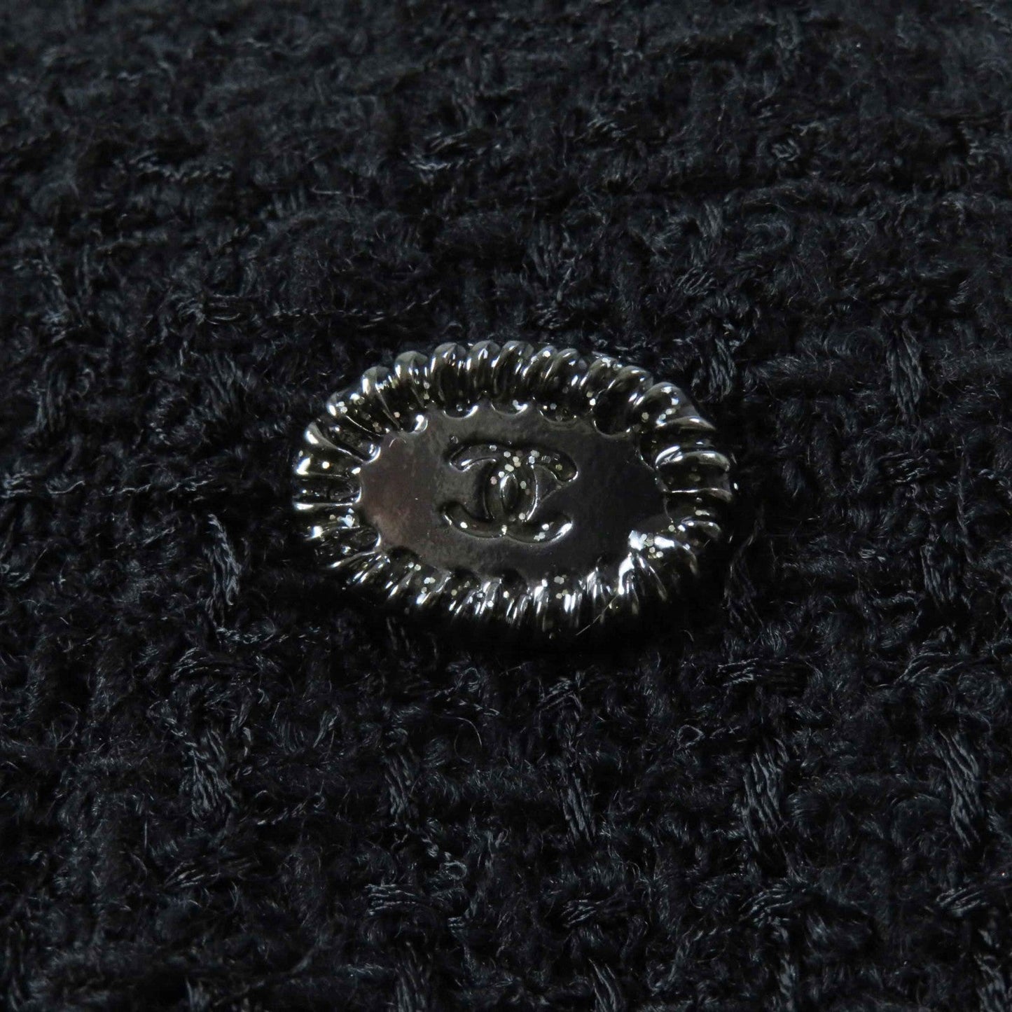 Chanel Wool Nylon Tweed Skirt with COCO Mark