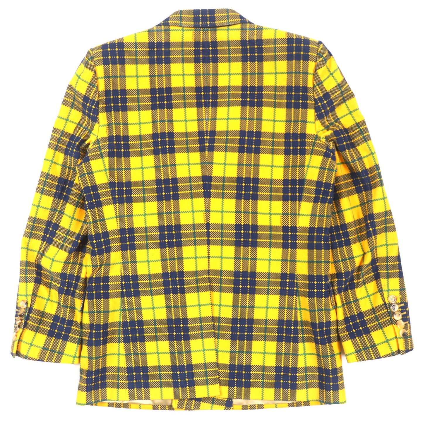 Gucci Double-Breasted Checked Corduroy Blazer