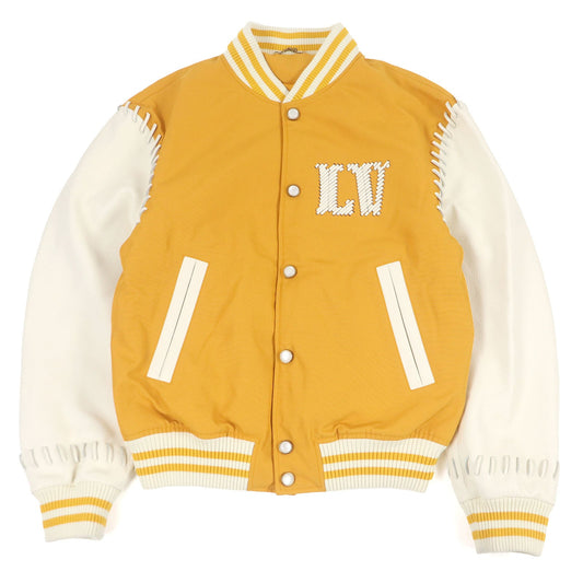 Louis Vuitton Padded varsity jacket Leather Jacket