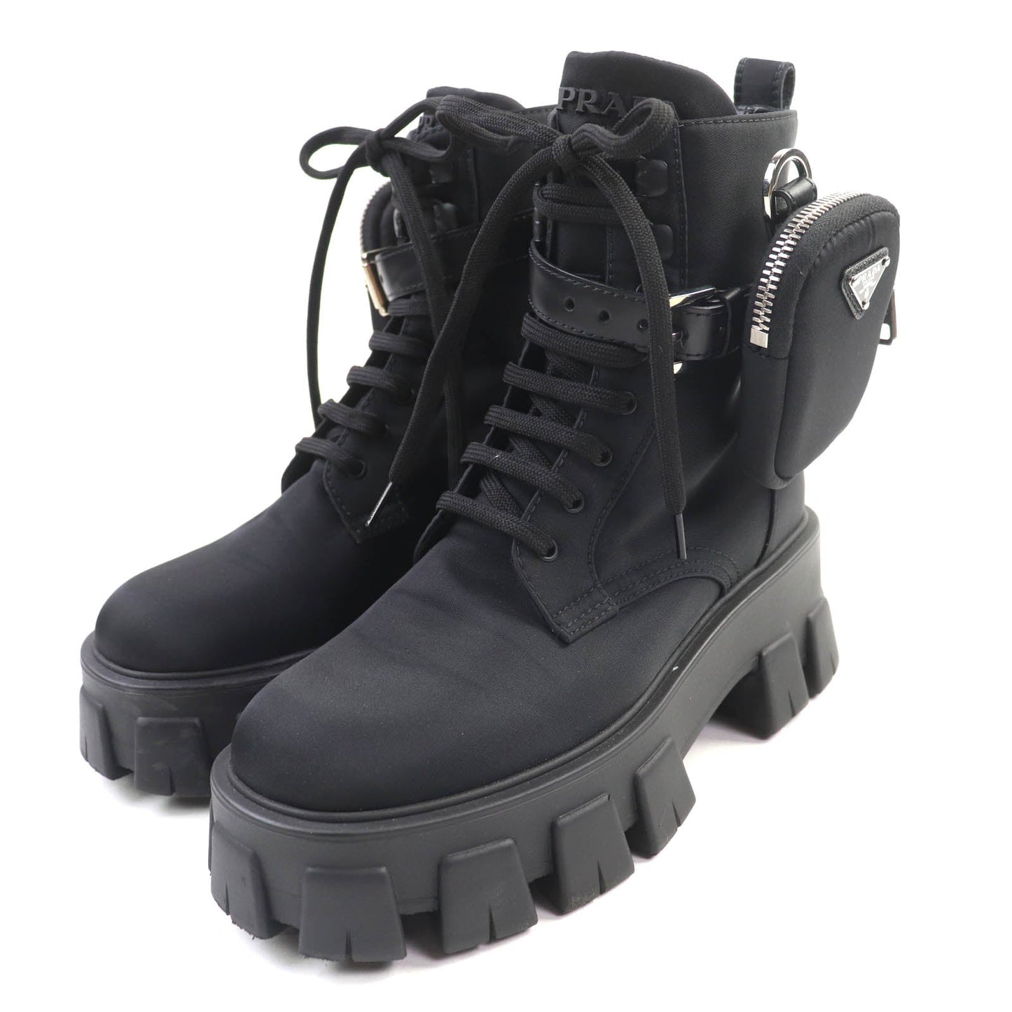 Prada Monolith Short Boots