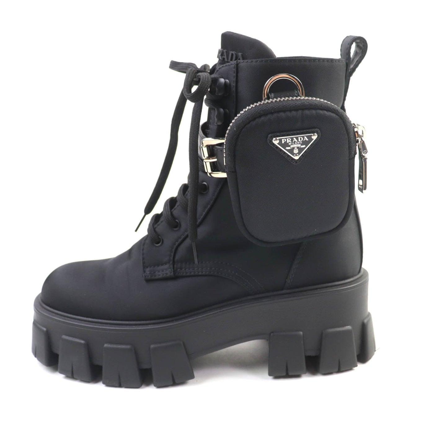 Prada Monolith Short Boots