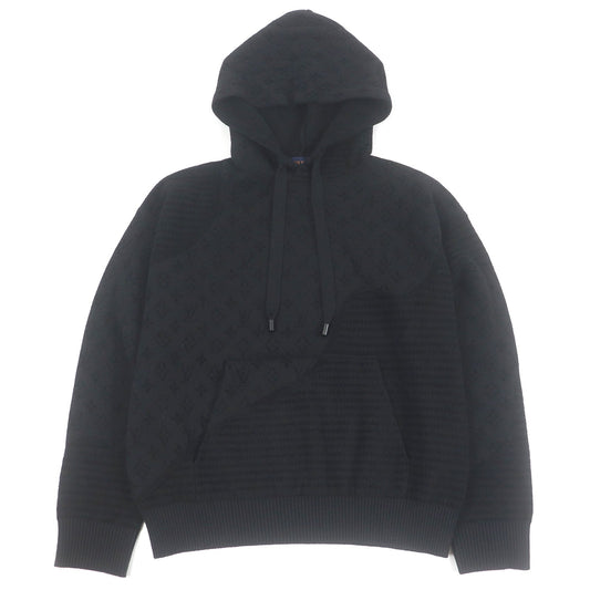 Louis Vuitton Graphic Jacquard Hoodie Monogram Wool Hoodie