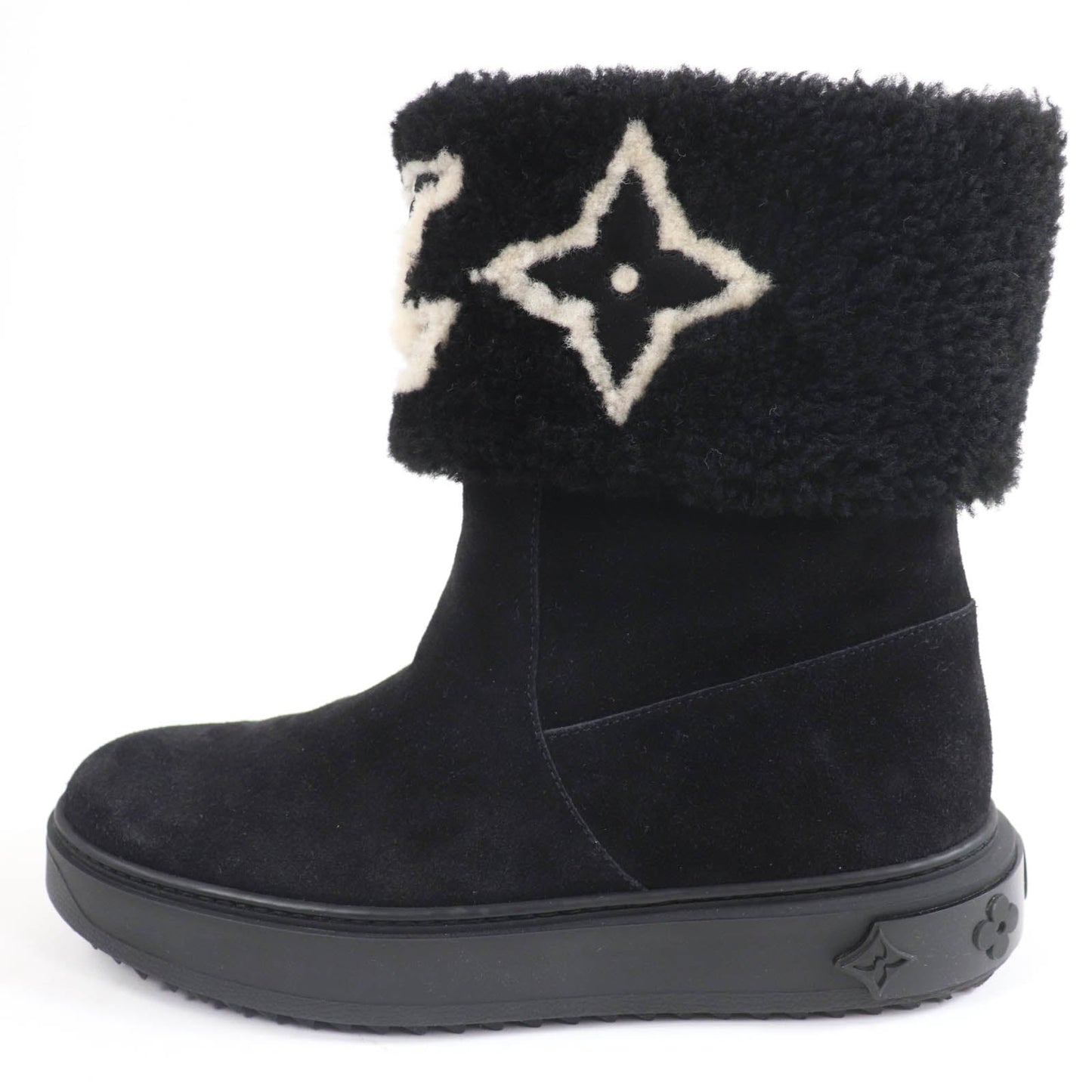 Louis Vuitton Suede Leather Boots