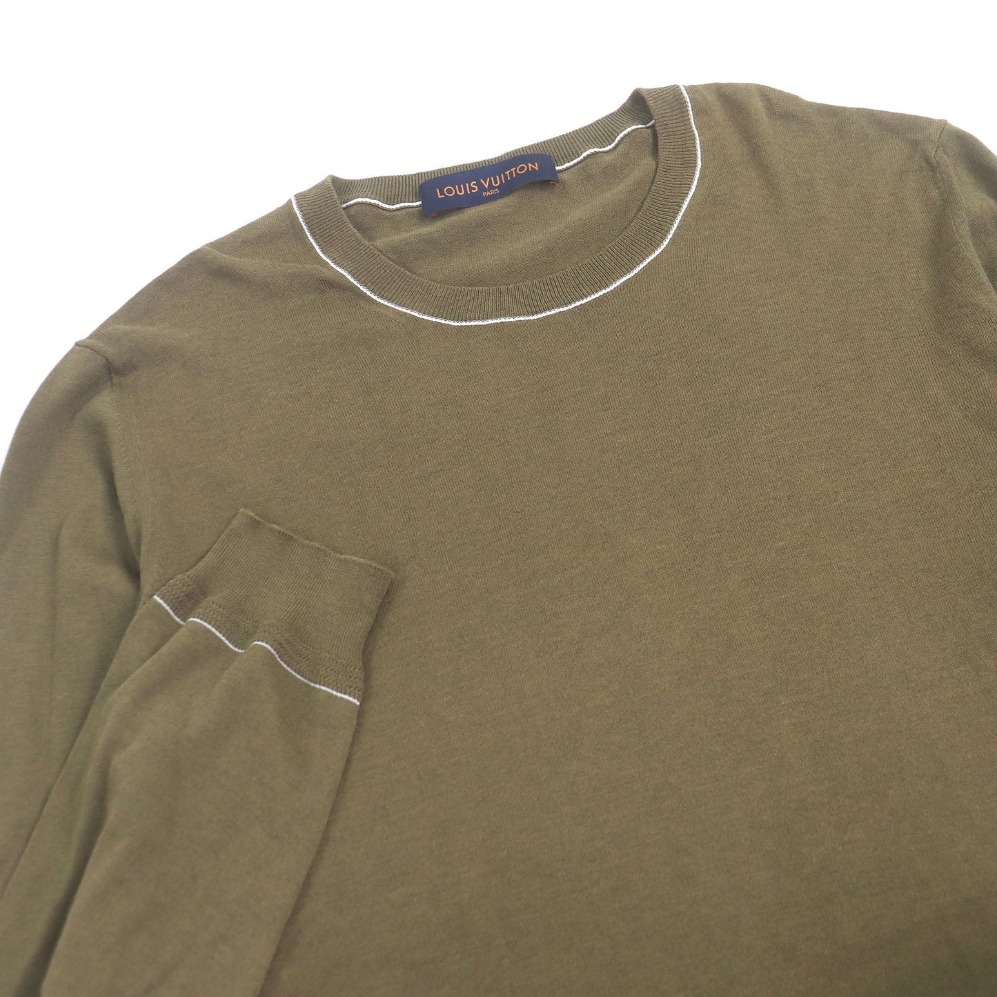 Louis Vuitton LV Circle Logo Embroidered Wool Sweater