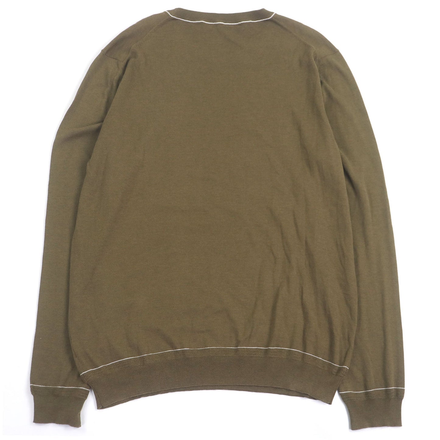 Louis Vuitton LV Circle Logo Embroidered Wool Sweater