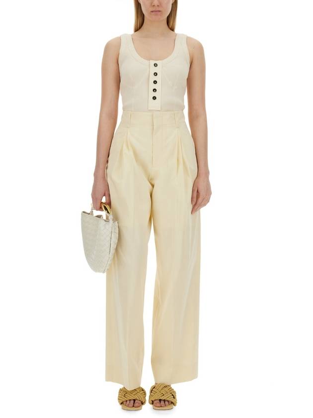 Bottega Veneta 24 ss Raise PLACKET Tank Top 779198 V3Z60 9028 B0111077103