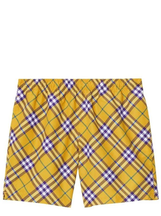 Burberry Check Print Swim Shorts 8077896