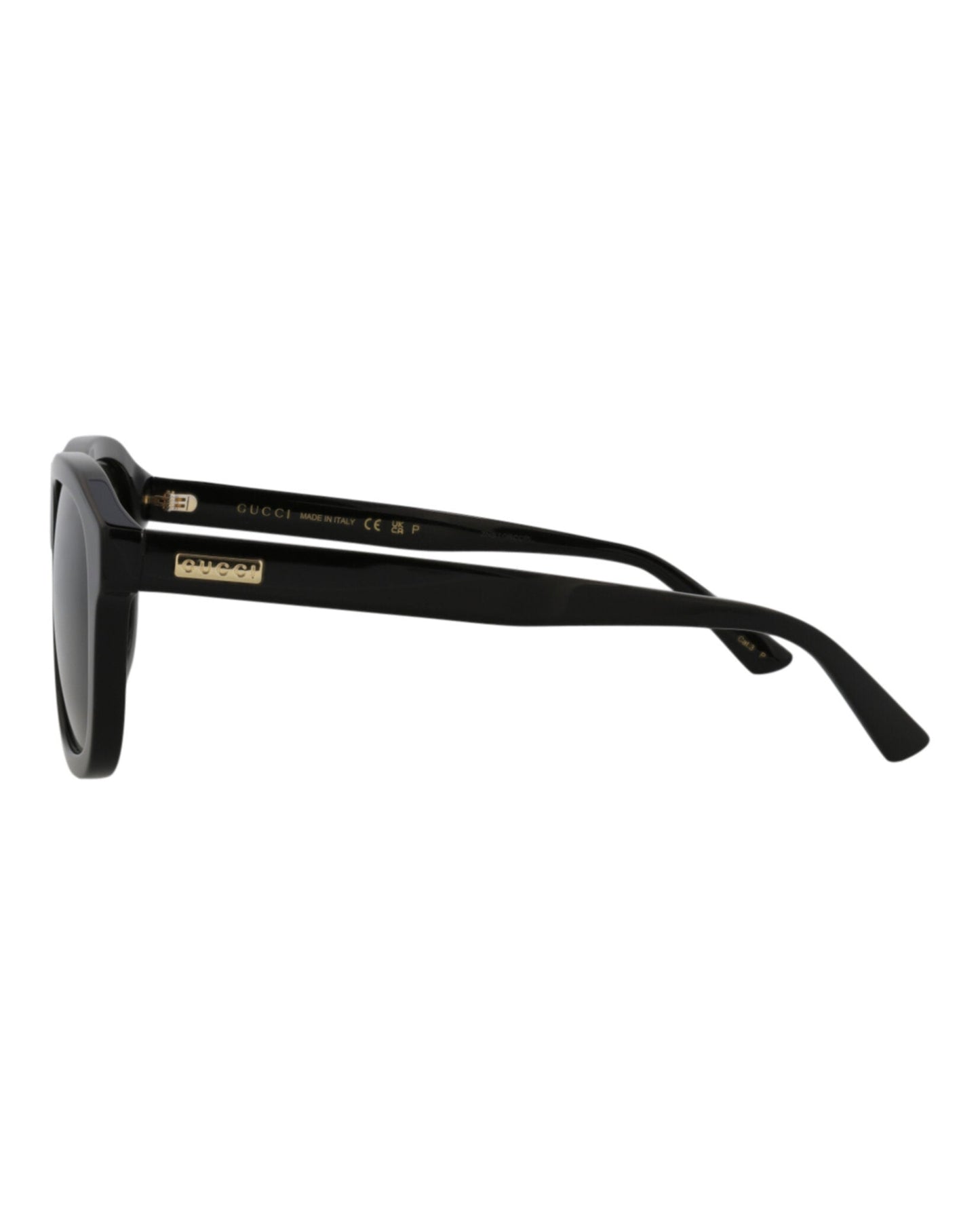 Aviator-Frame Recycled Acetate Sunglasses