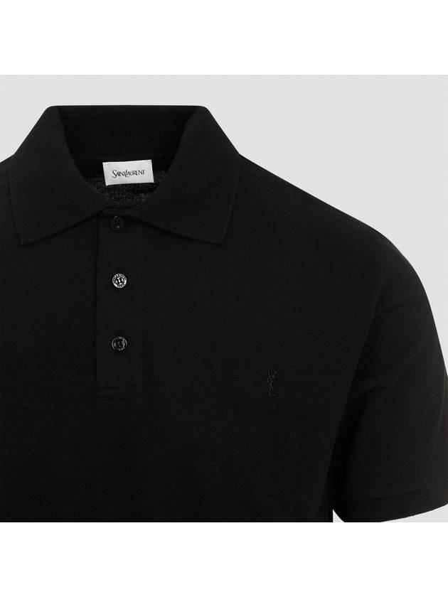 Saint Laurent SAINT LAURENT POLO PIQUE