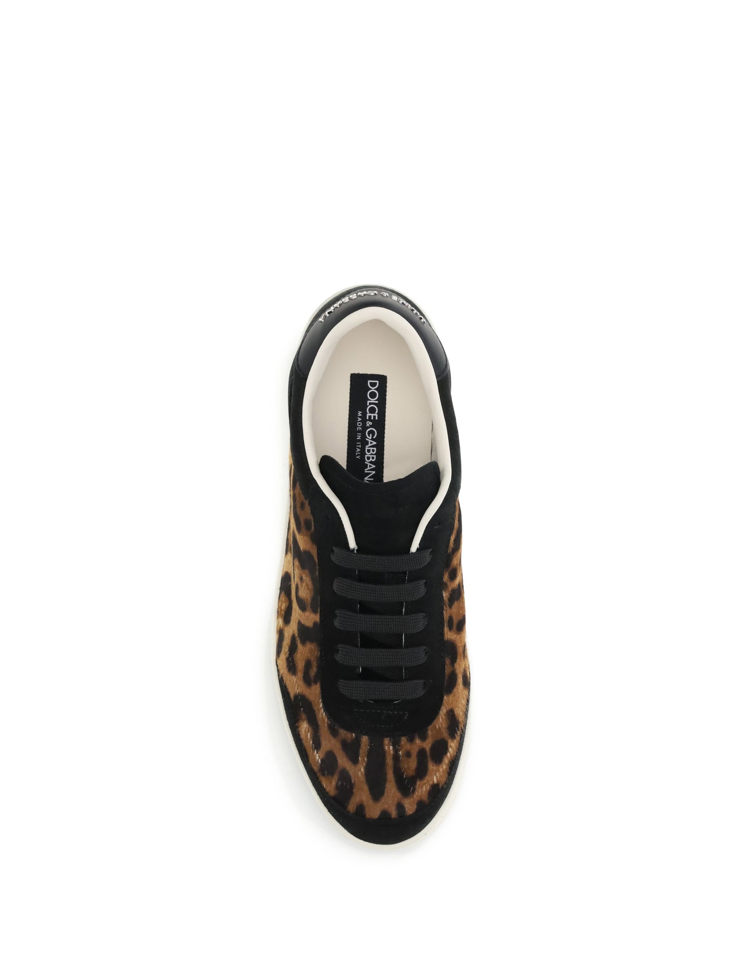 Dolce & Gabbana Men Saint Tropez Leopard Sneakers
