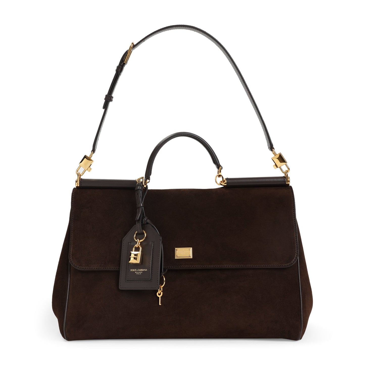 Dolce & Gabbana Sicily Soft Suede Bag Women