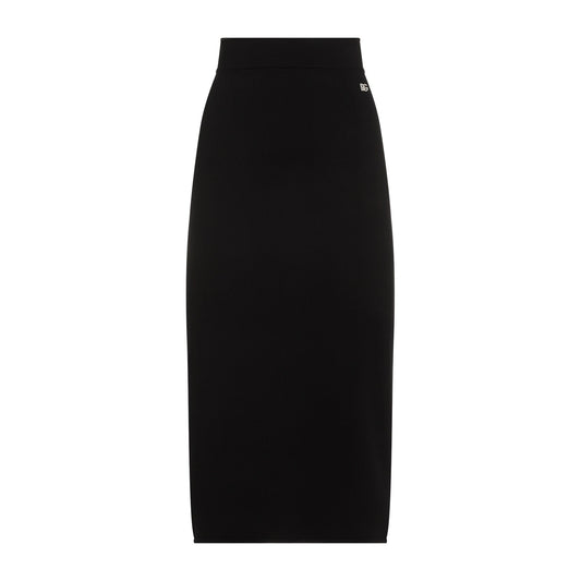 Dolce & Gabbana Viscose Midi Skirt Women
