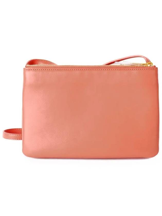 CELINE WoMen's Medium Logo Trio Shoulder Bag Lychee