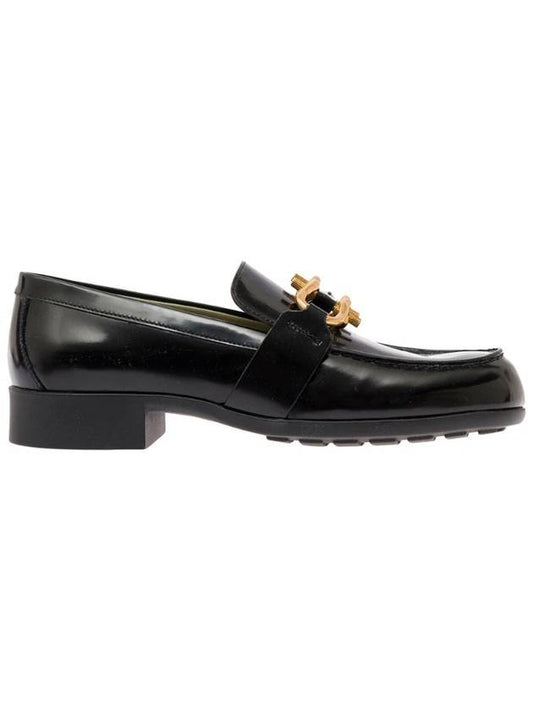 Bottega Veneta Leather Loafers Black