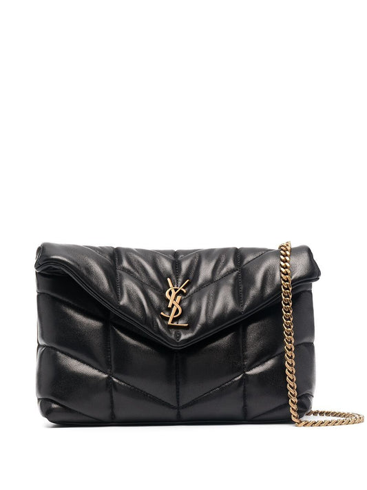 Saint Laurent Women Loulou Puffer Toy Mini In Nappa