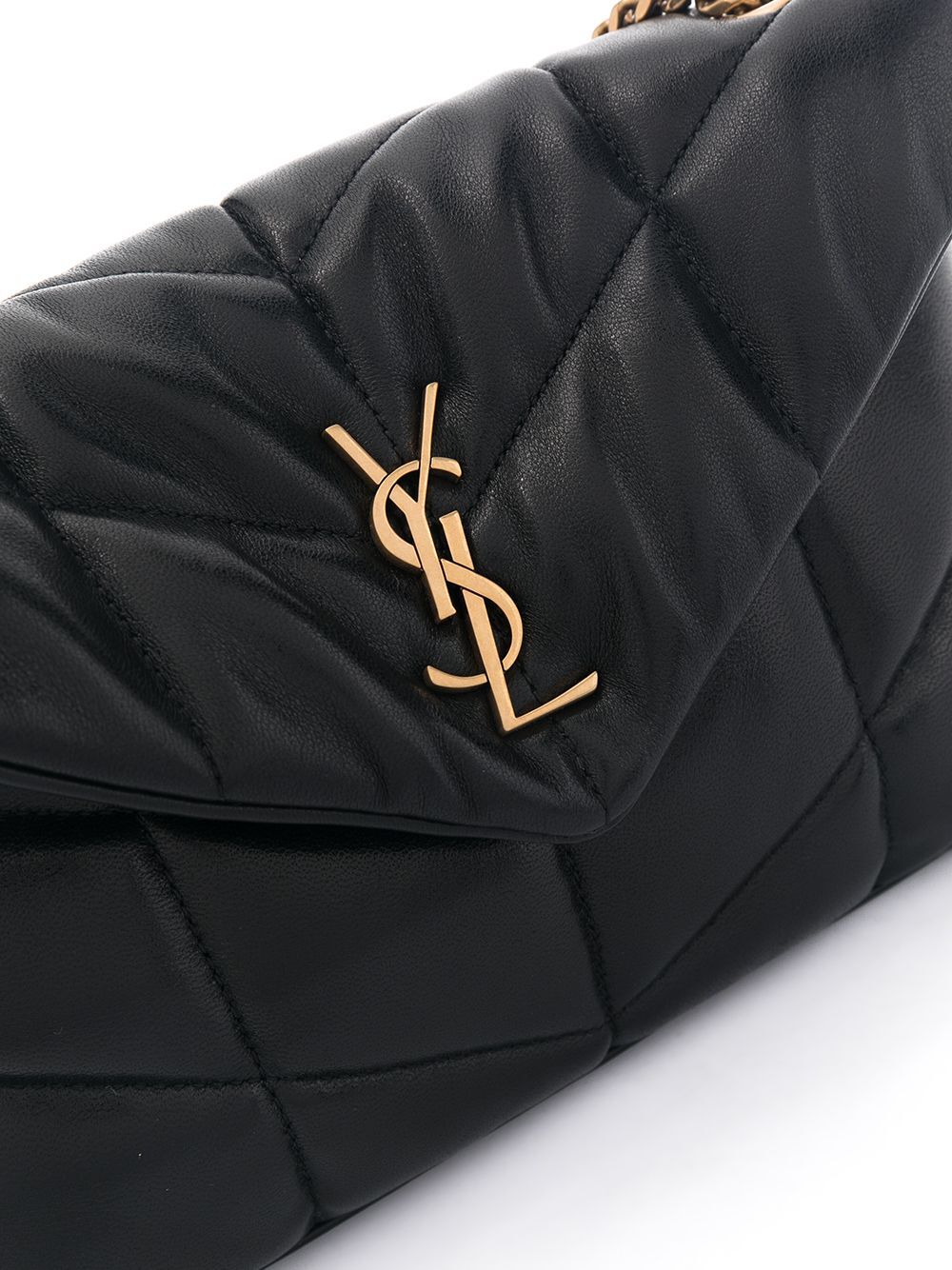 Saint Laurent Women Loulou Puffer Toy Mini In Nappa