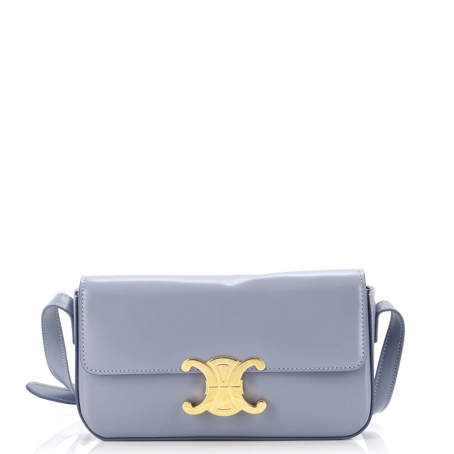 Celine Triomphe East-West Shoulder Bag Smooth Calfskin