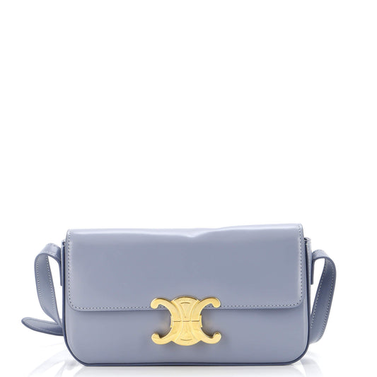 Celine Triomphe East-West Shoulder Bag Smooth Calfskin