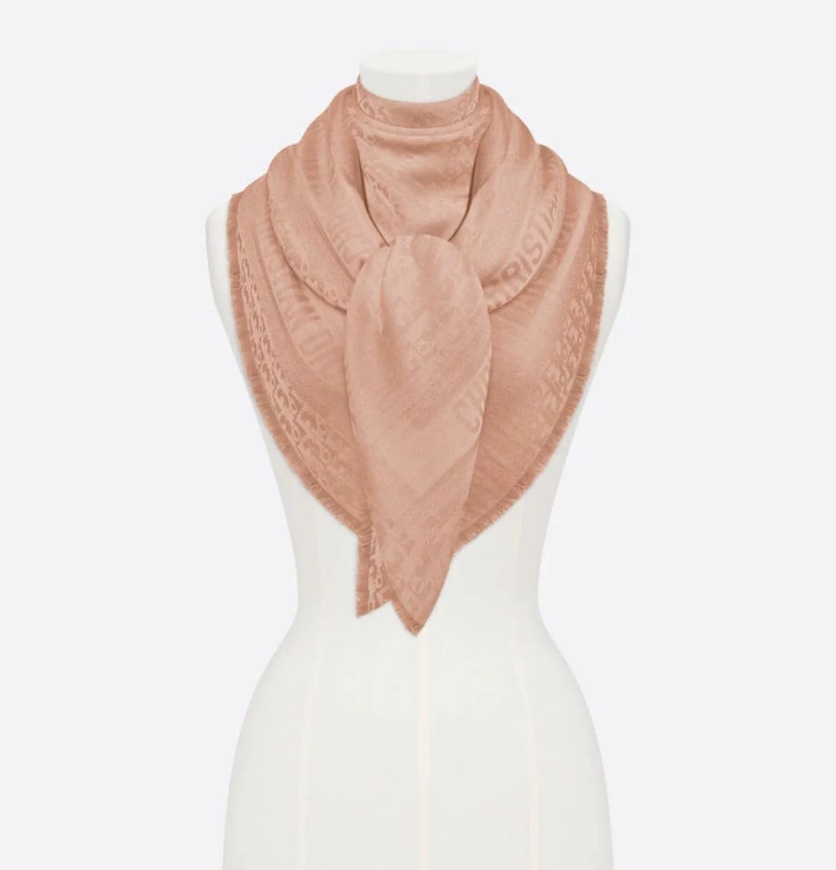 DIOR New Oblique Silk Scarf