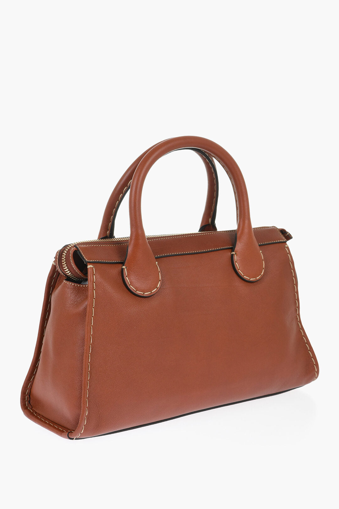 Chloe Leather Tote Bag With Removable Strap