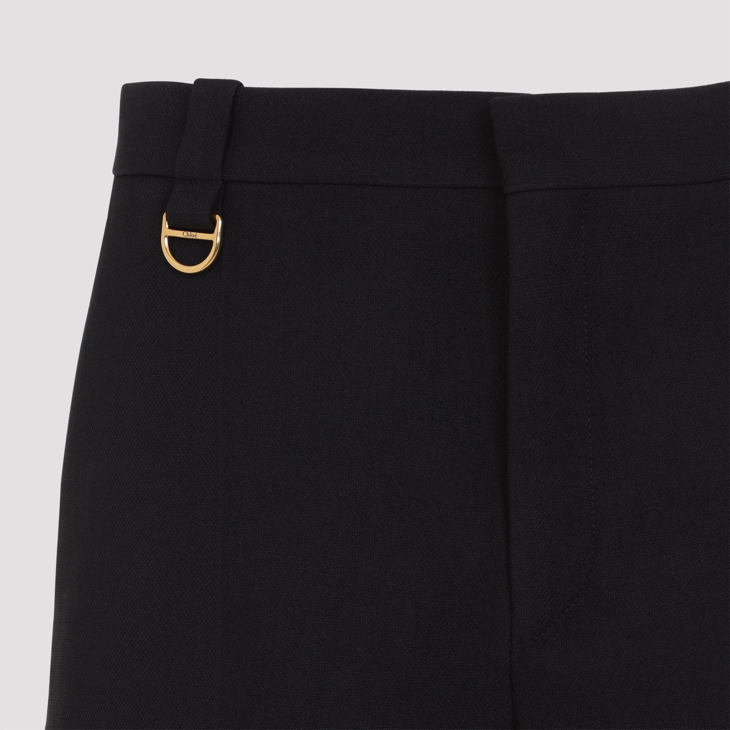 Chloe Virgin Wool Shorts Women